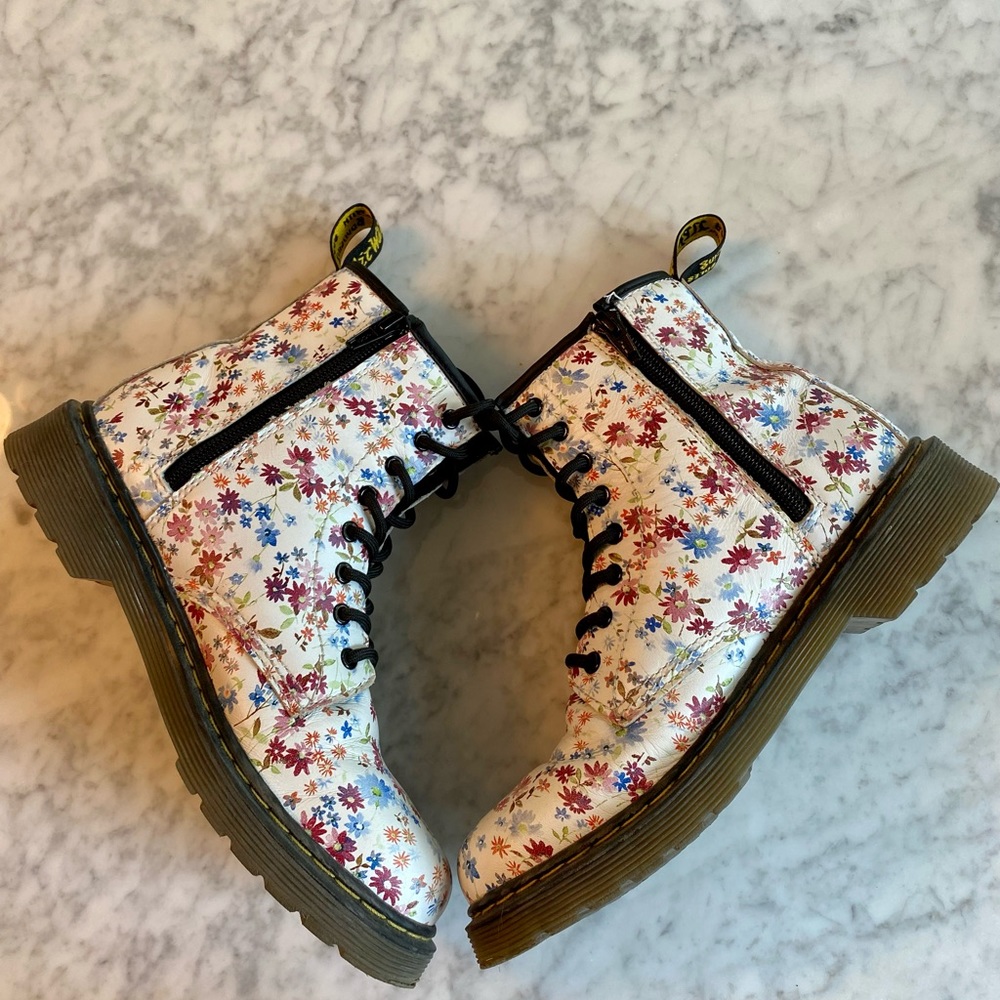 Floral Doc Martens